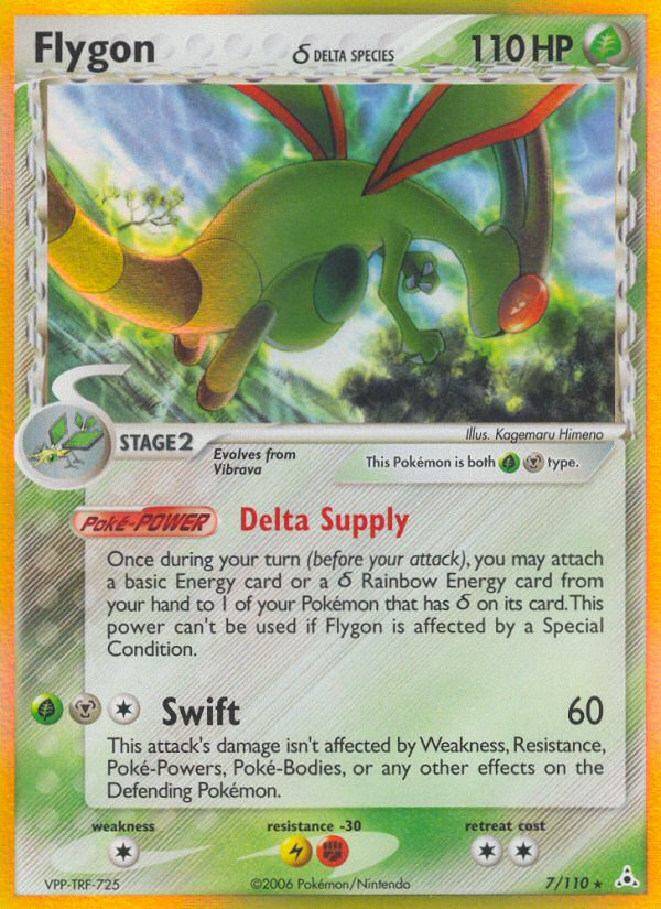 Flygon (7/110) (Delta Species) [EX: Holon Phantoms] | Clutch Gaming