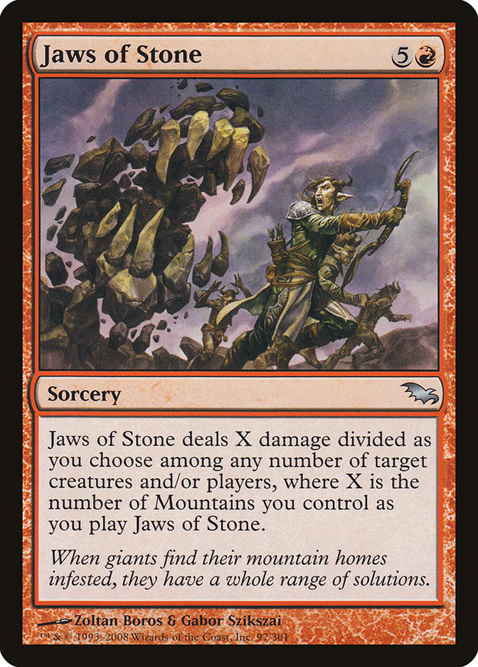 Jaws of Stone [Shadowmoor] | Clutch Gaming