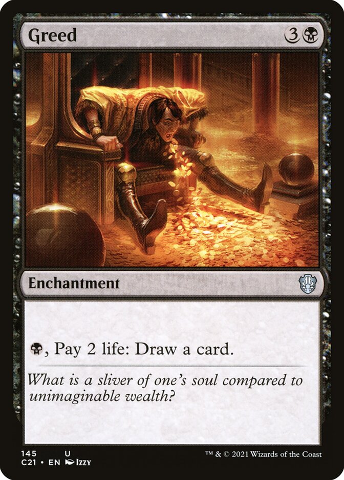 Greed [Commander 2021] | Clutch Gaming