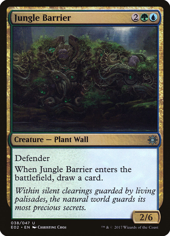 Jungle Barrier [Explorers of Ixalan] | Clutch Gaming