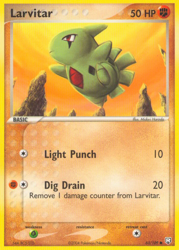 Larvitar (63/109) [EX: Team Rocket Returns] | Clutch Gaming