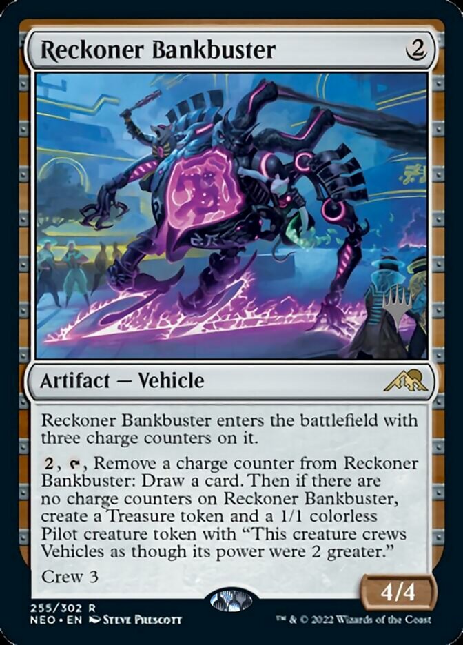 Reckoner Bankbuster (Promo Pack) [Kamigawa: Neon Dynasty Promos] | Clutch Gaming