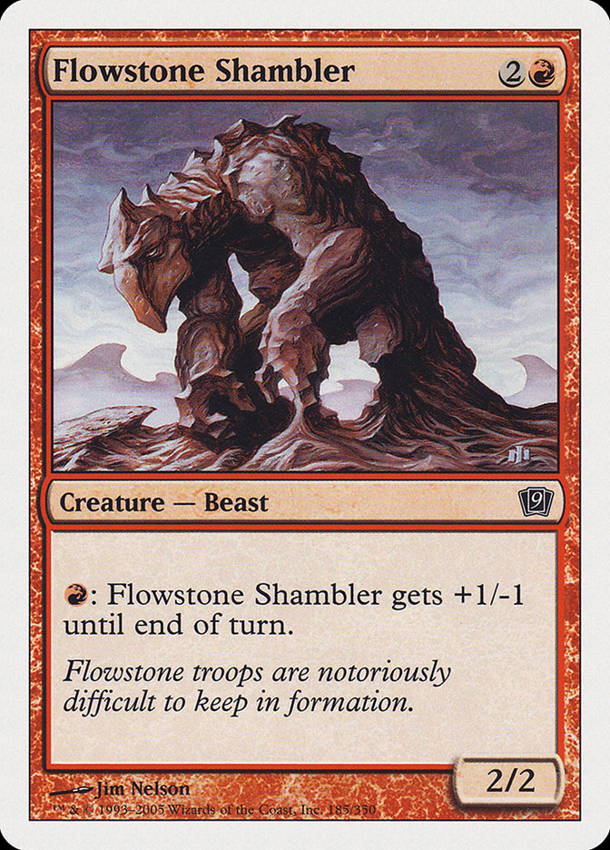 Flowstone Shambler [Ninth Edition] | Clutch Gaming