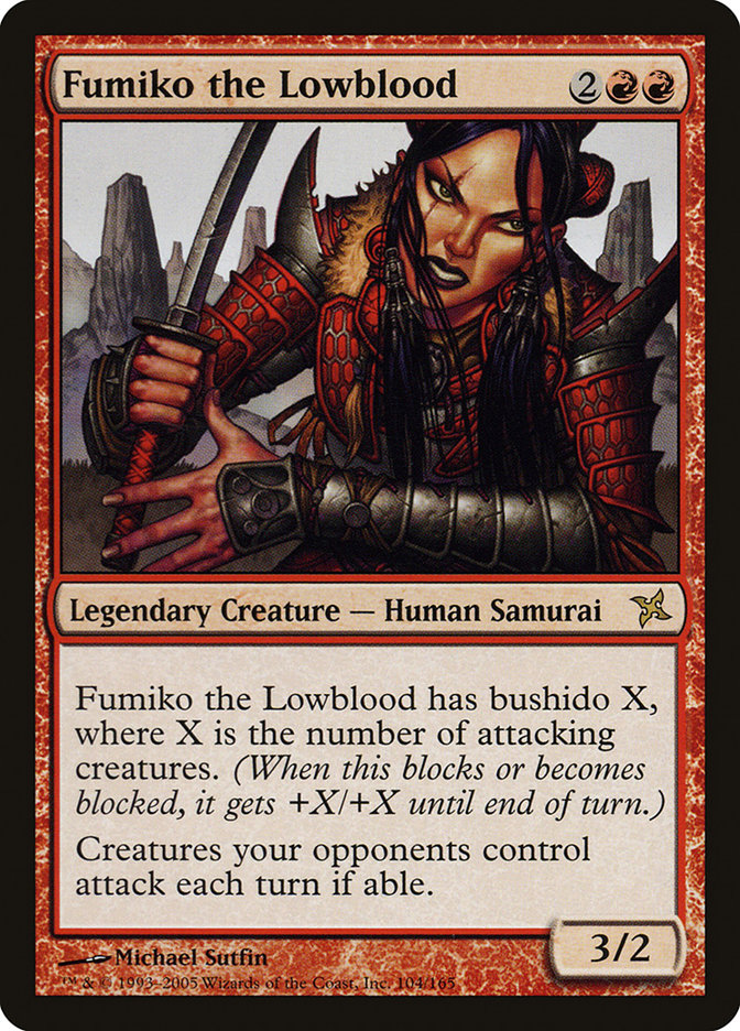 Fumiko the Lowblood [Betrayers of Kamigawa] | Clutch Gaming