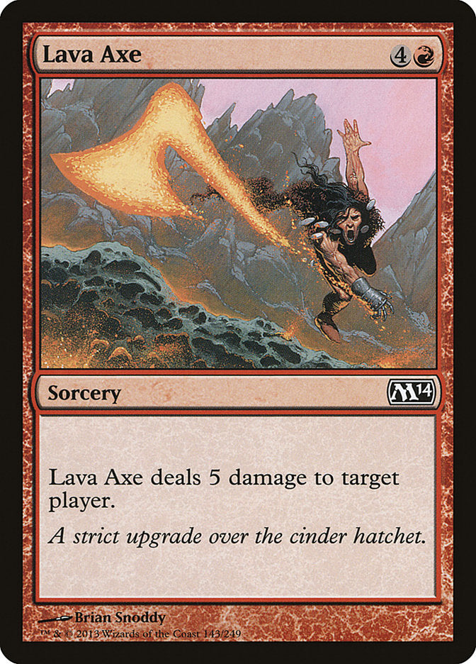 Lava Axe [Magic 2014] | Clutch Gaming