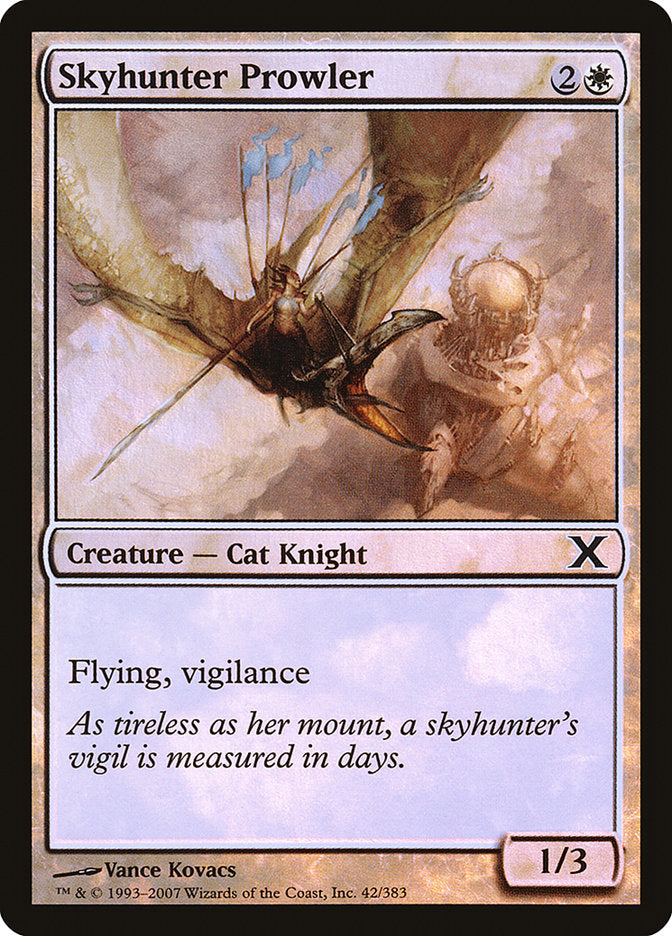 Skyhunter Prowler (Premium Foil) [Tenth Edition] | Clutch Gaming