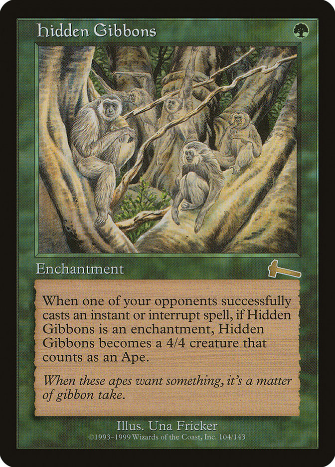 Hidden Gibbons [Urza's Legacy] | Clutch Gaming