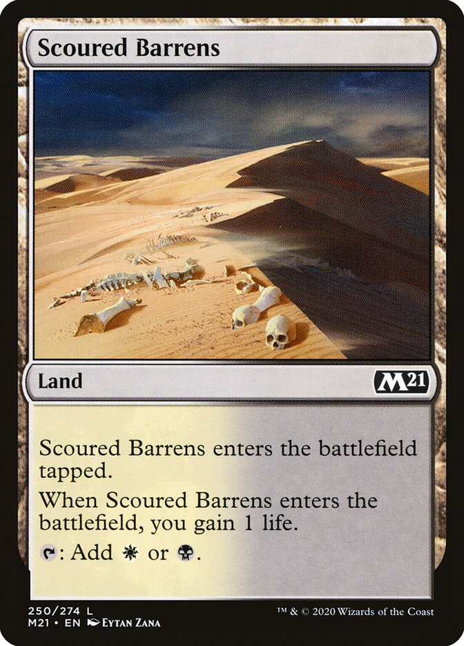 Scoured Barrens [Core Set 2021] | Clutch Gaming