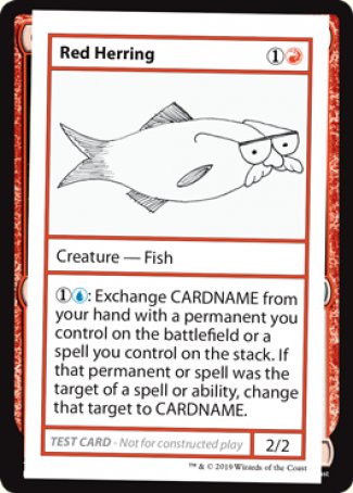 Red Herring (2021 Edition) [Mystery Booster Playtest Cards] | Clutch Gaming