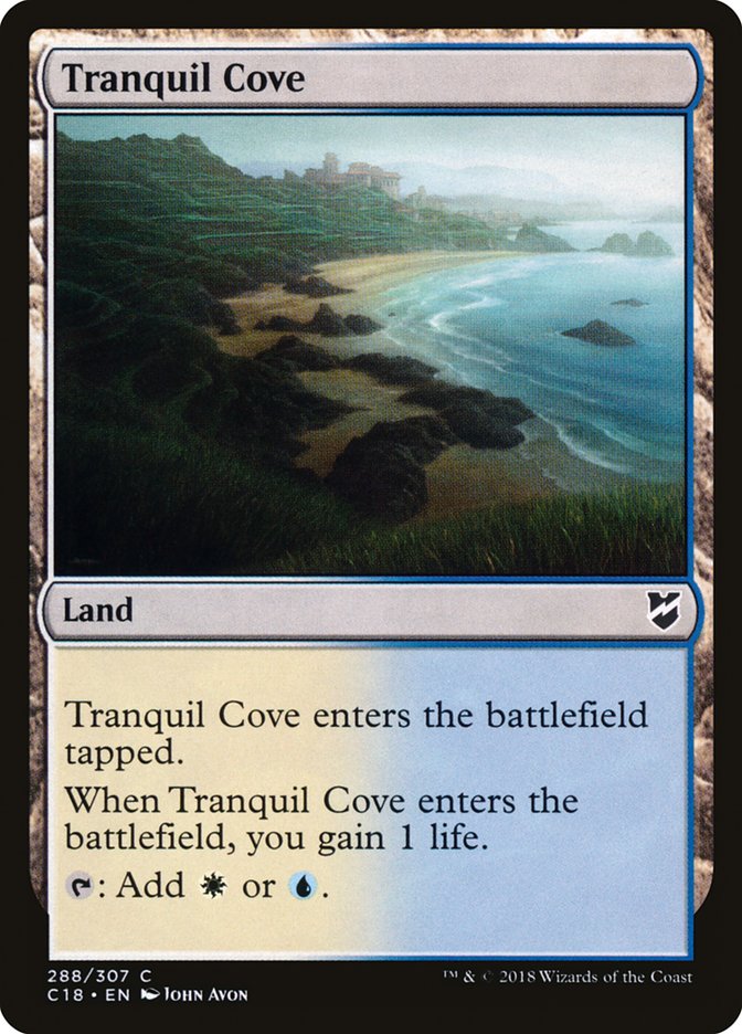 Tranquil Cove [Commander 2018] | Clutch Gaming