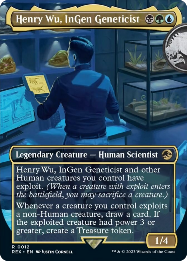 Henry Wu, InGen Geneticist (Borderless) [Jurassic World Collection] | Clutch Gaming