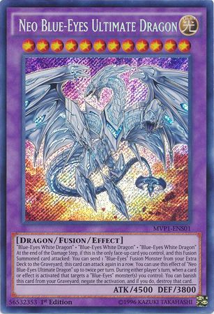 Neo Blue-Eyes Ultimate Dragon [MVP1-ENS01] Secret Rare | Clutch Gaming