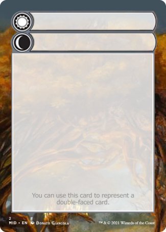 Helper Card (2/9) [Innistrad: Midnight Hunt Tokens] | Clutch Gaming