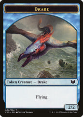 Drake // Elemental (020) Double-Sided Token [Commander 2015 Tokens] | Clutch Gaming