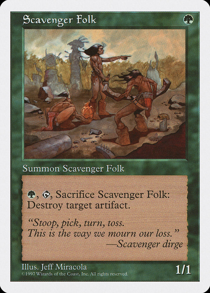 Scavenger Folk [Fifth Edition] | Clutch Gaming