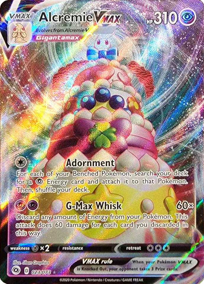 Alcremie VMAX (023/073) [Prize Pack Series One] | Clutch Gaming