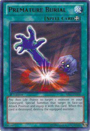 Premature Burial [BP01-EN040] Rare | Clutch Gaming