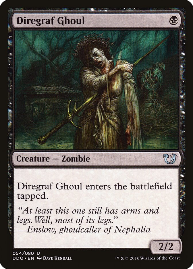 Diregraf Ghoul [Duel Decks: Blessed vs. Cursed] | Clutch Gaming