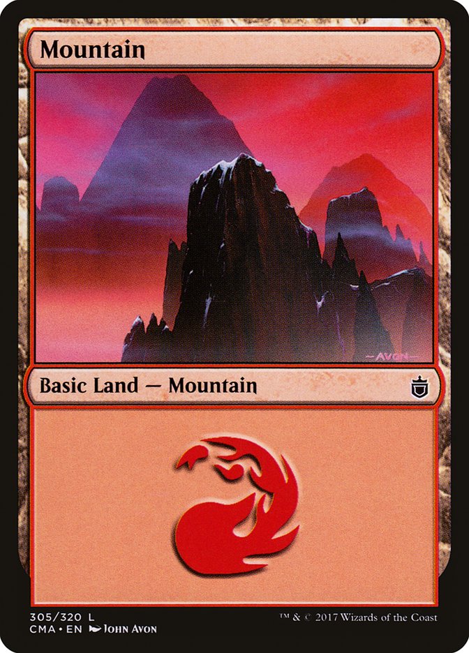 Mountain (305) [Commander Anthology] | Clutch Gaming