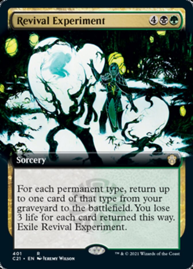 Revival Experiment (Extended Art) [Commander 2021] | Clutch Gaming