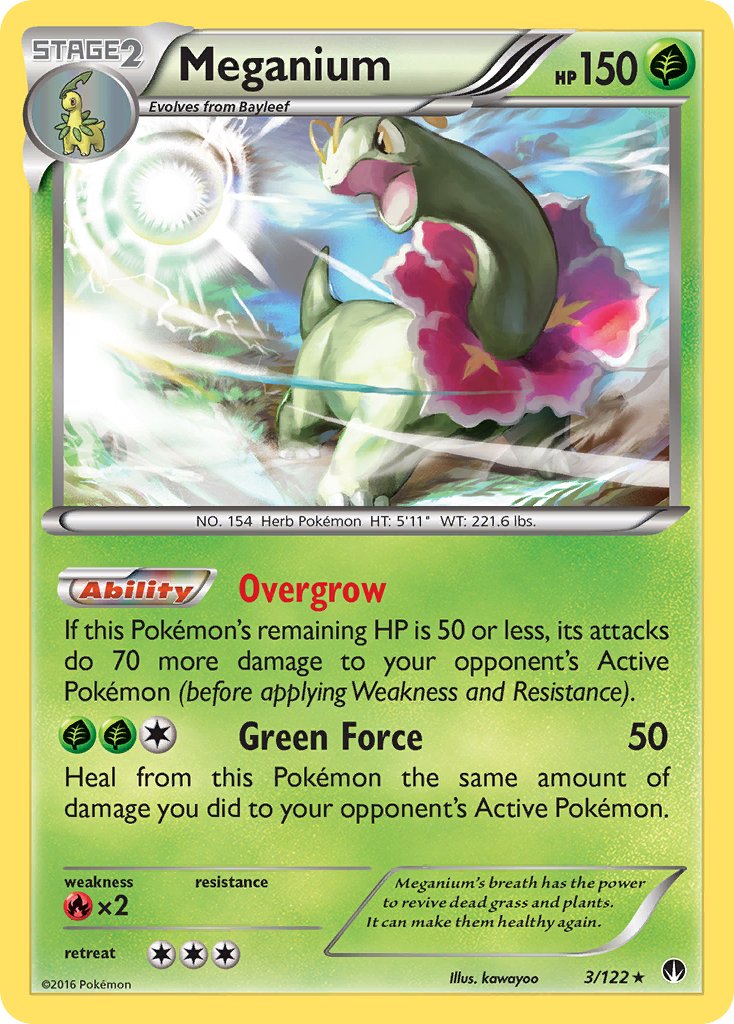 Meganium (3/122) [XY: BREAKpoint] | Clutch Gaming