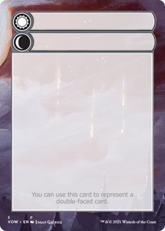 Helper Card (5/9) [Innistrad: Crimson Vow Tokens] | Clutch Gaming