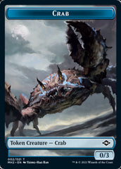 Clue (14) // Crab Double-Sided Token [Modern Horizons 2 Tokens] | Clutch Gaming