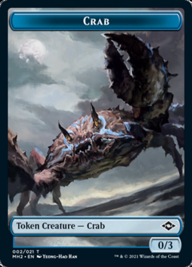 Crab // Treasure (21) Double-Sided Token [Modern Horizons 2 Tokens] | Clutch Gaming