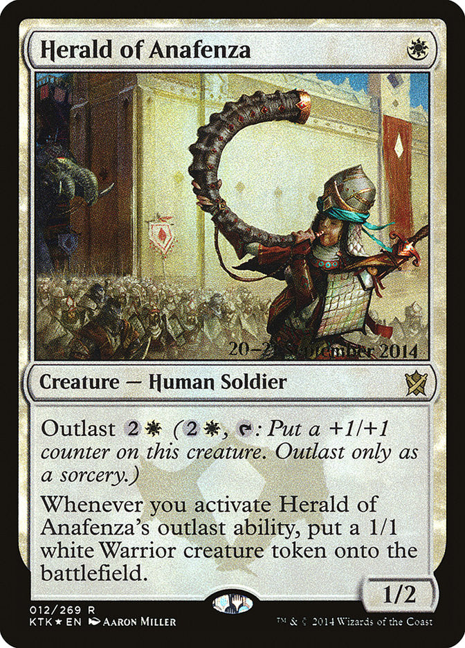 Herald of Anafenza [Khans of Tarkir Prerelease Promos] | Clutch Gaming