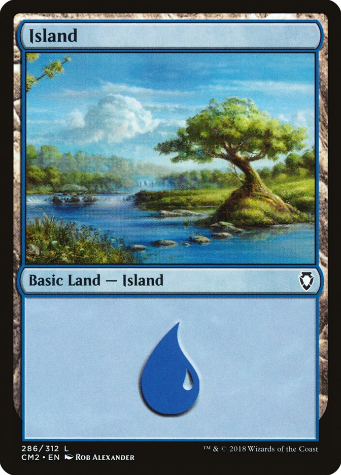 Island (286) [Commander Anthology Volume II] | Clutch Gaming