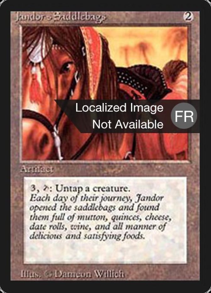 Jandor's Saddlebags [Foreign Black Border] | Clutch Gaming