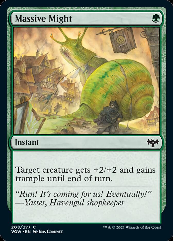 Massive Might [Innistrad: Crimson Vow] | Clutch Gaming