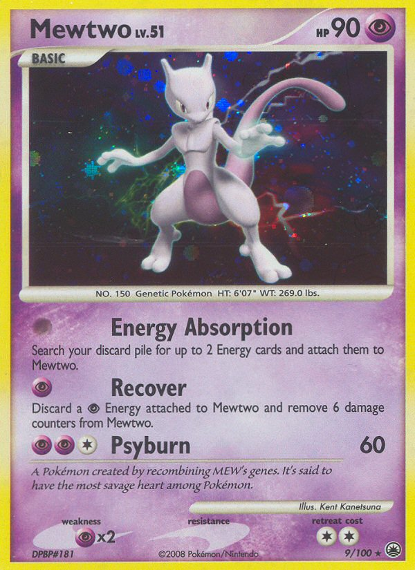 Mewtwo (9/100) [Diamond & Pearl: Majestic Dawn] | Clutch Gaming