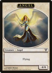 Angel // Demon Double-Sided Token [Open the Helvault] | Clutch Gaming