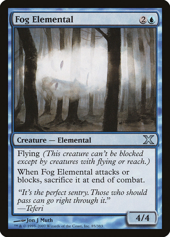 Fog Elemental [Tenth Edition] | Clutch Gaming