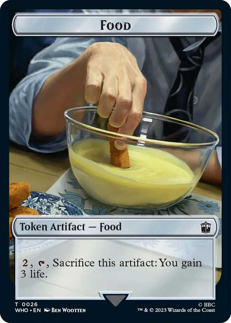 Food Token [Doctor Who Tokens] | Clutch Gaming