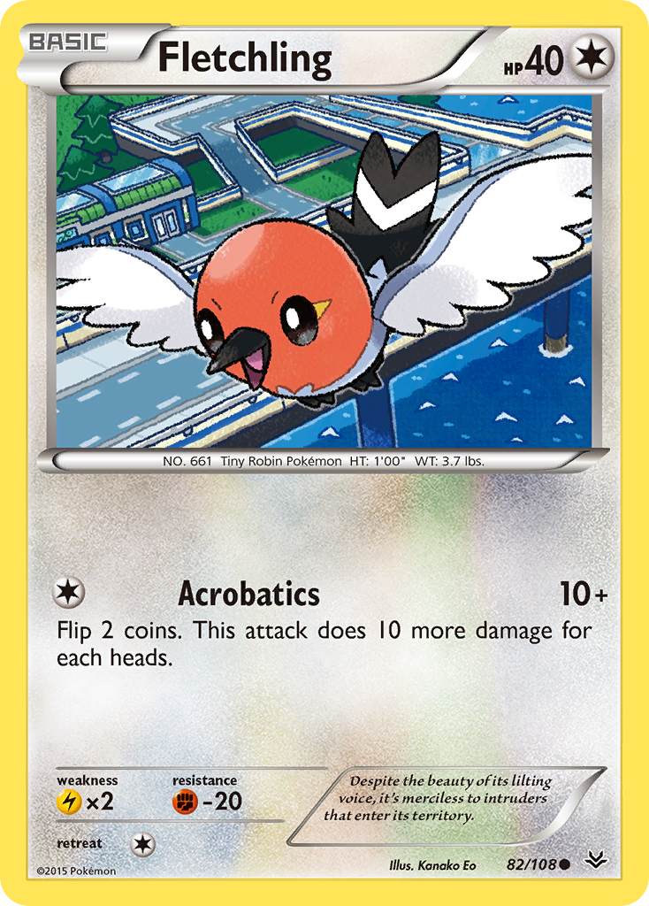 Fletchling (82/108) [XY: Roaring Skies] | Clutch Gaming