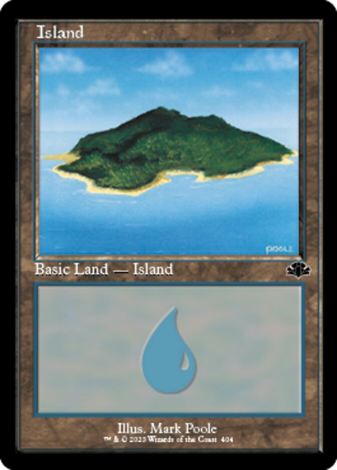 Island (404) (Retro) [Dominaria Remastered] | Clutch Gaming