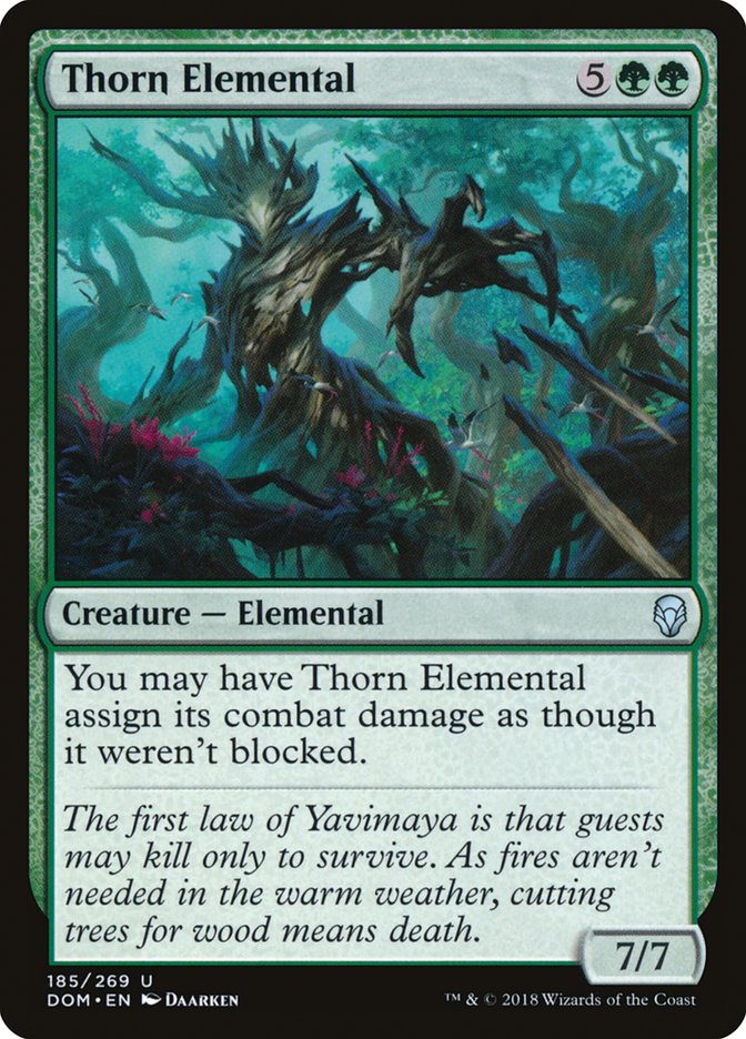 Thorn Elemental [Dominaria] | Clutch Gaming