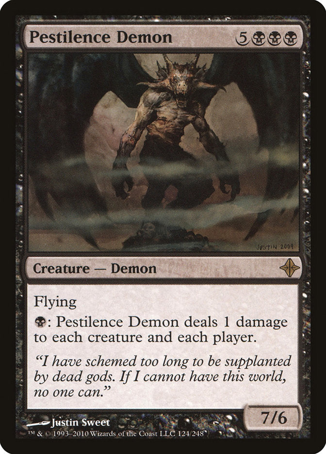 Pestilence Demon [Rise of the Eldrazi] | Clutch Gaming