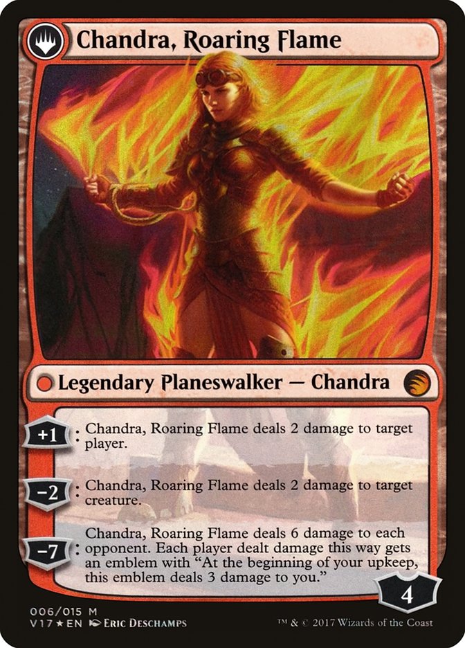 Chandra, Fire of Kaladesh // Chandra, Roaring Flame [From the Vault: Transform] | Clutch Gaming