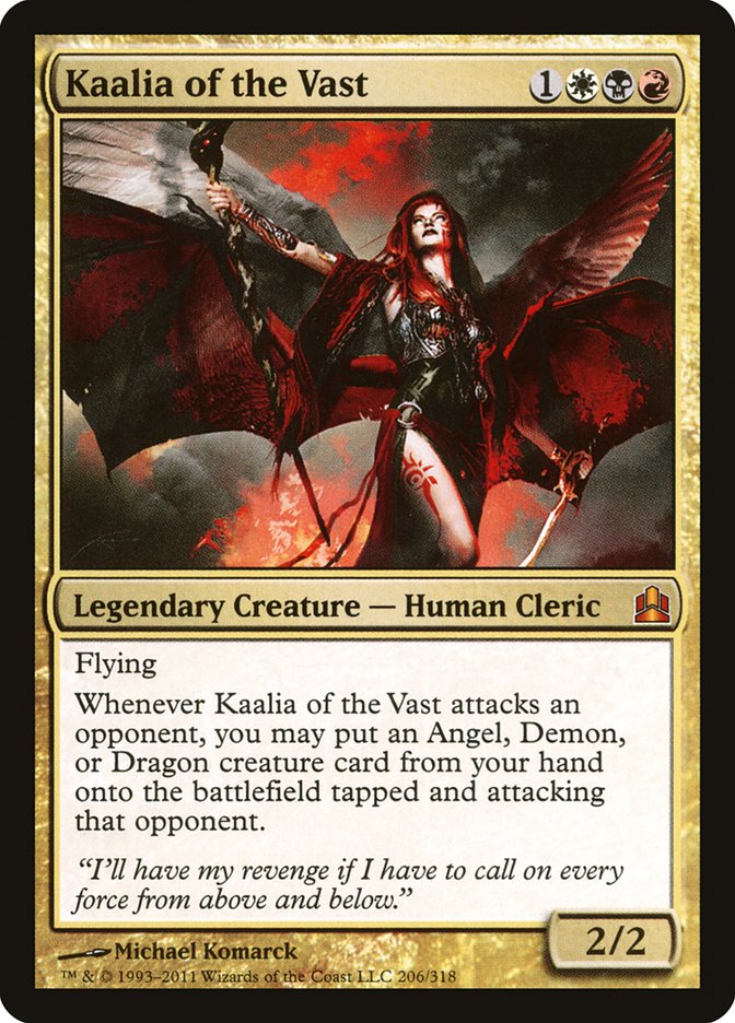 Kaalia of the Vast [Commander 2011] | Clutch Gaming