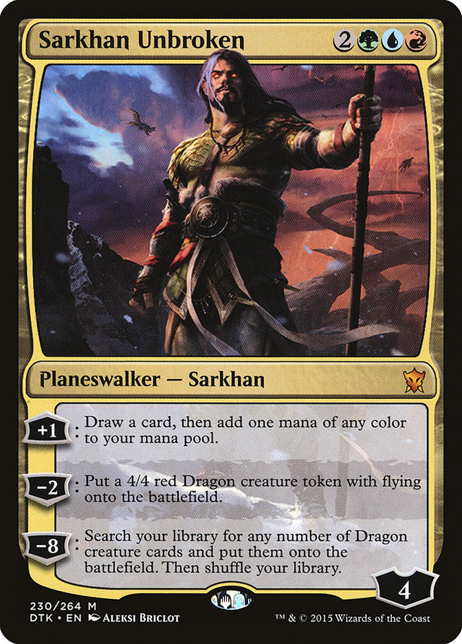 Sarkhan Unbroken [Dragons of Tarkir] | Clutch Gaming