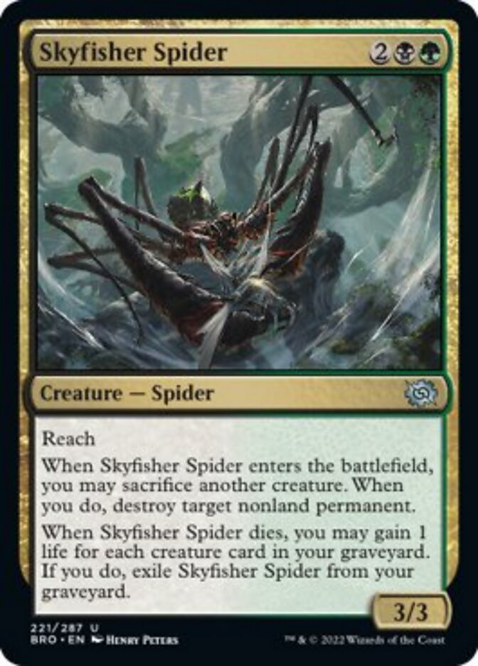 Skyfisher Spider [The Brothers' War] | Clutch Gaming