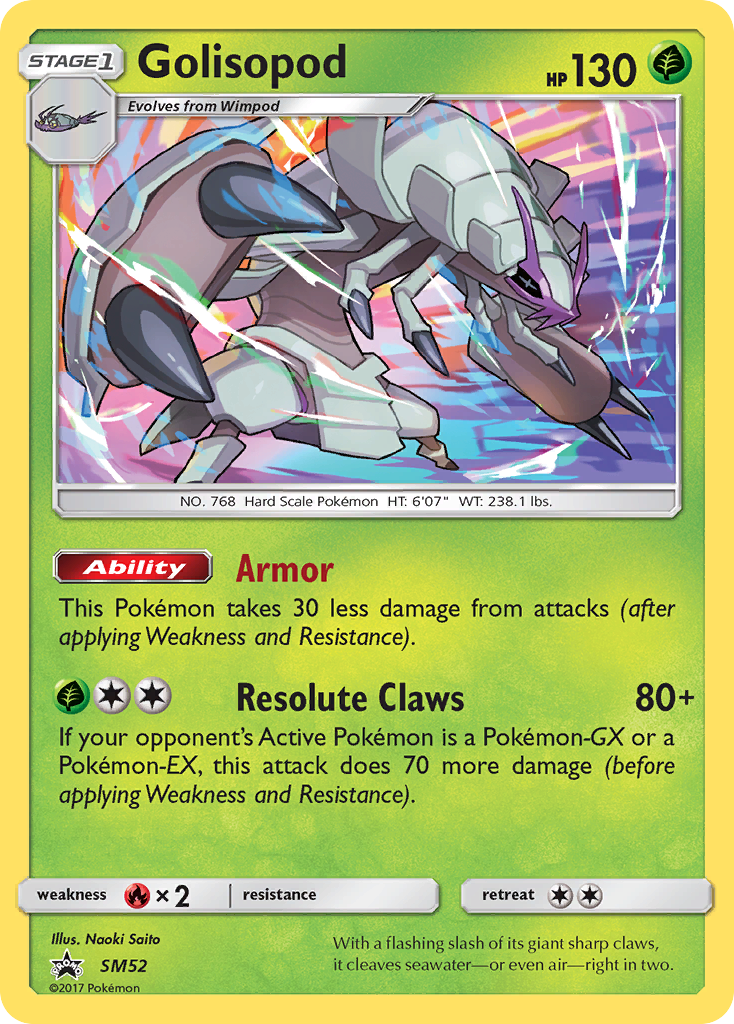 Golisopod (SM52) [Sun & Moon: Black Star Promos] | Clutch Gaming