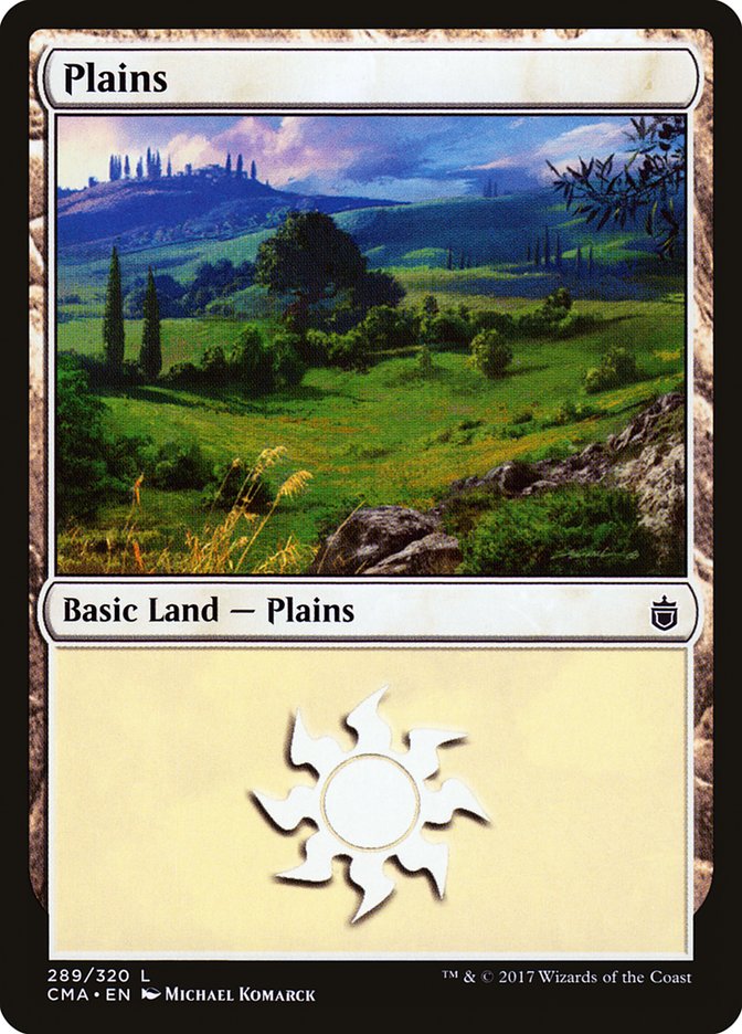 Plains (289) [Commander Anthology] | Clutch Gaming