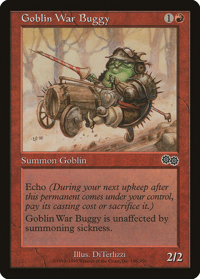 Goblin War Buggy [Urza's Saga] | Clutch Gaming