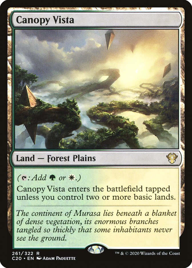 Canopy Vista [Commander 2020] | Clutch Gaming