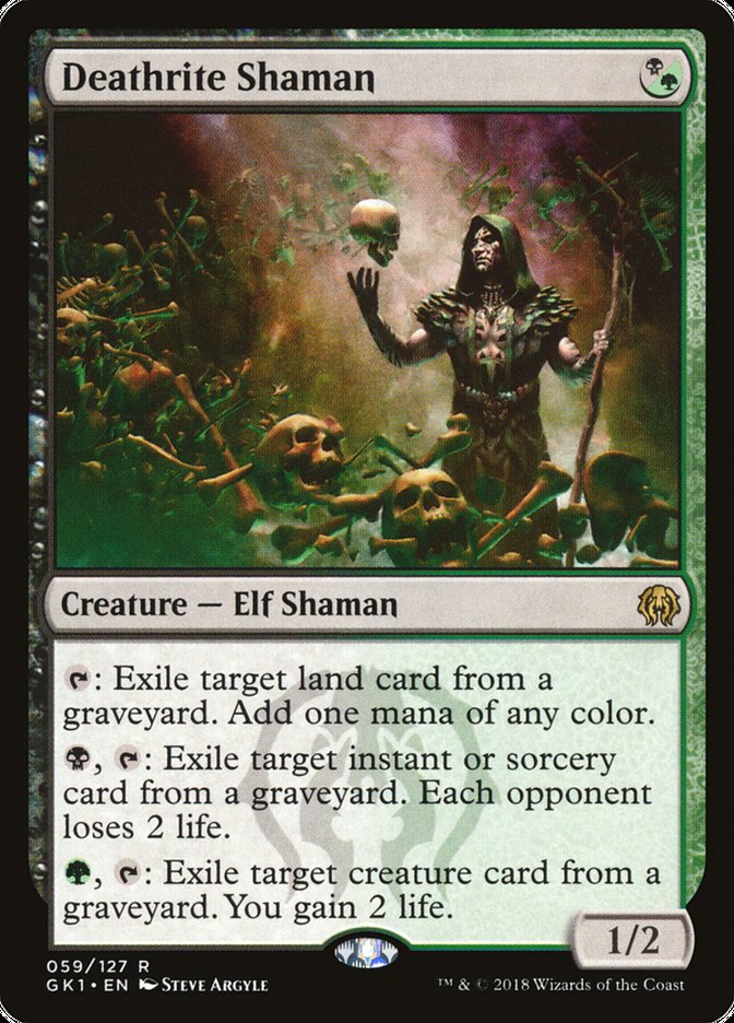 Deathrite Shaman [Guilds of Ravnica Guild Kit] | Clutch Gaming