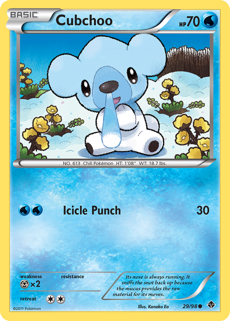 Cubchoo (29/98) [Black & White: Emerging Powers] | Clutch Gaming